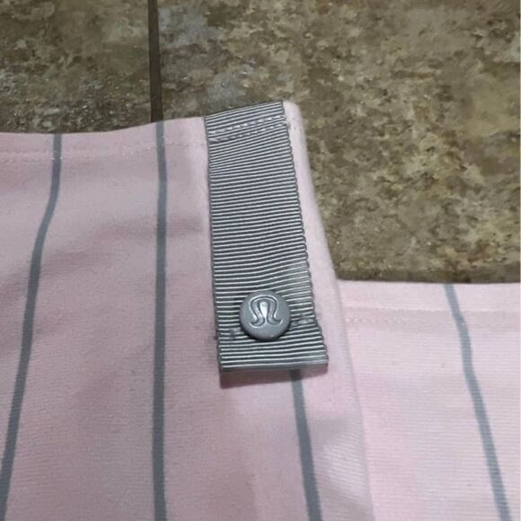 Lululemon Vinyasa Scarf *Rulu Slalom Stripe Pretty Pink - Picture 3 of 3